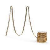 10 YDS GOLD RHINESTONE GARLAND****